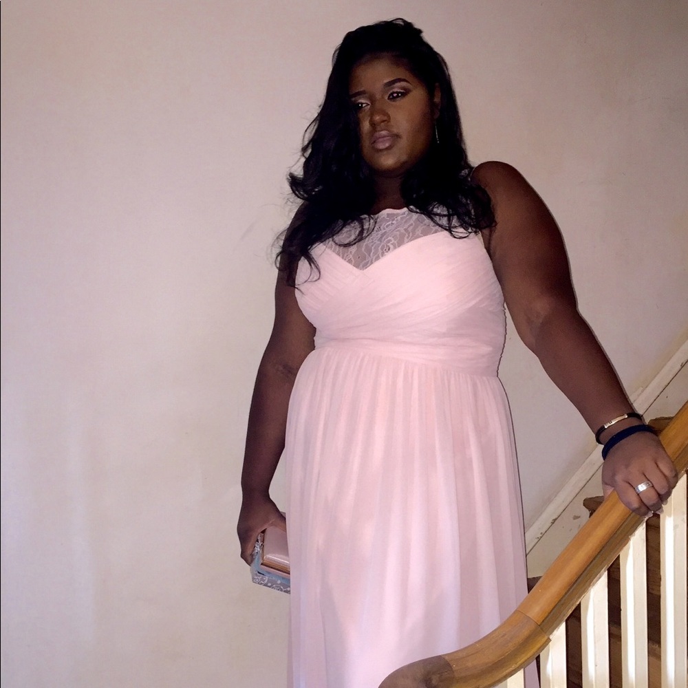 Baby Pink Formal Gown